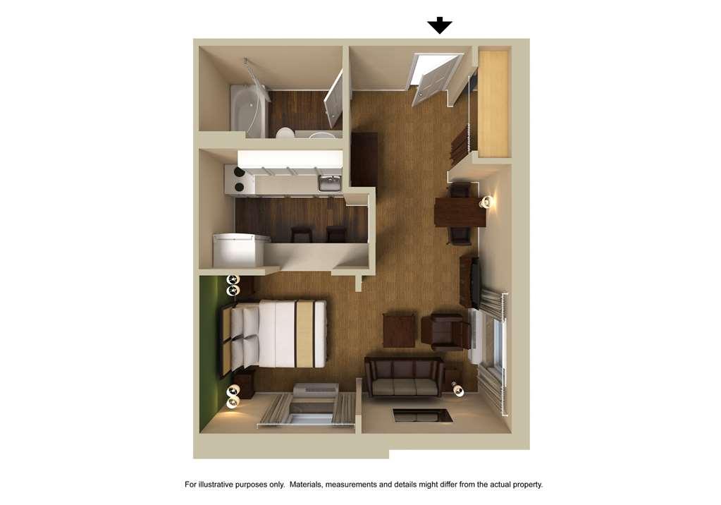 Extended Stay America Suites - Cleveland - Great Northern Mall North Olmsted Zimmer foto