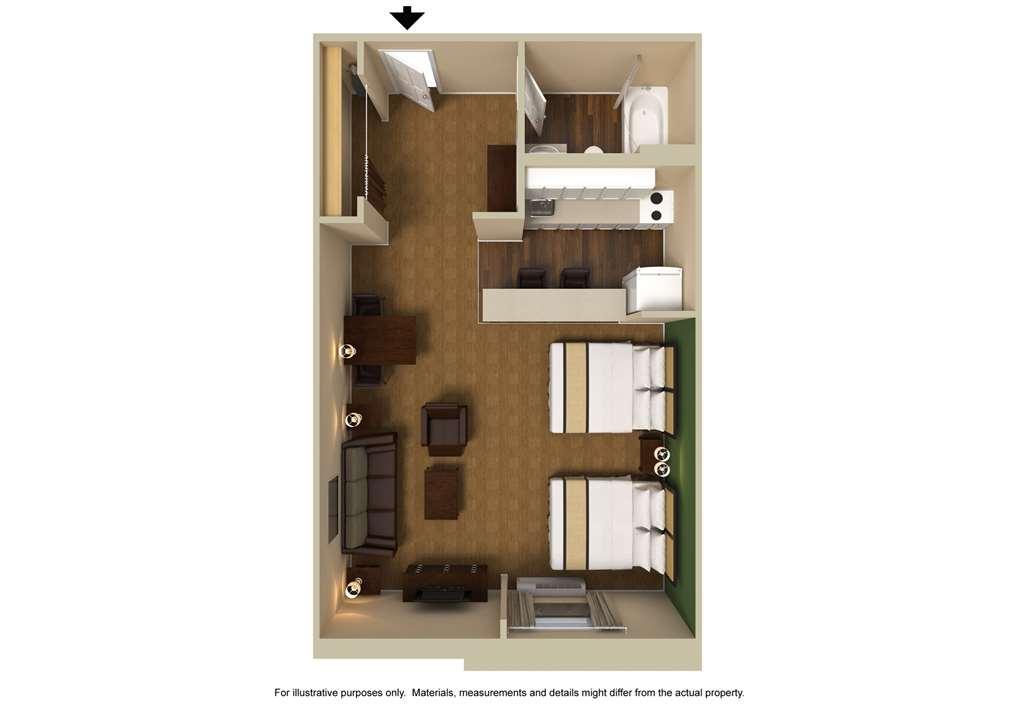 Extended Stay America Suites - Cleveland - Great Northern Mall North Olmsted Zimmer foto